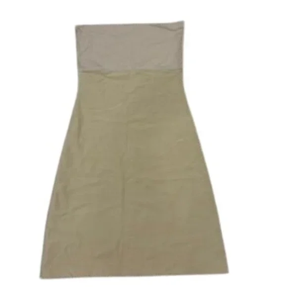 Spanx By Sara Blakely Womens Beige Medium Strapless Slip Shapewear Dress - Picture 3 of 6